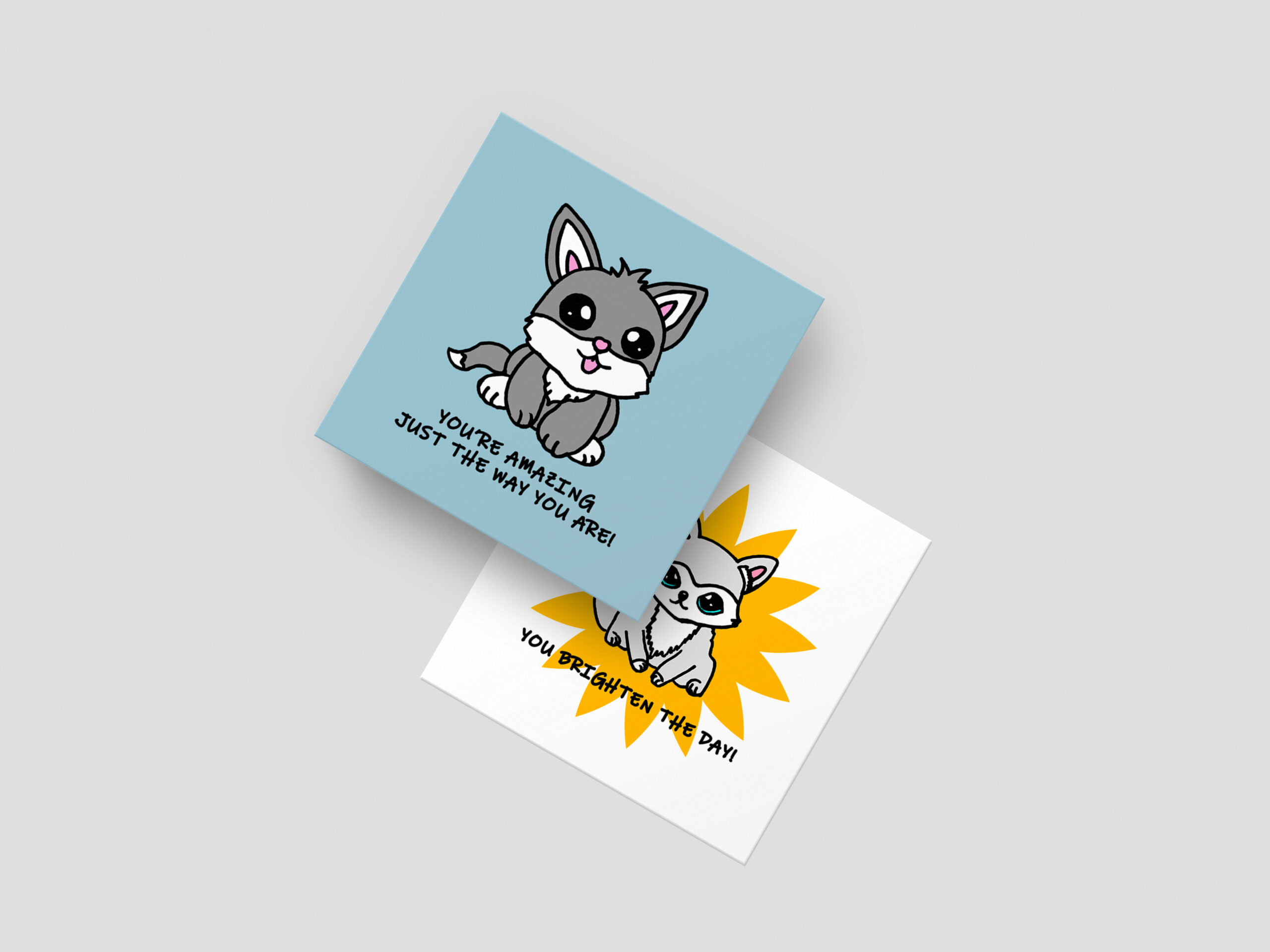 Wolves of Kindness Pass Along Cards